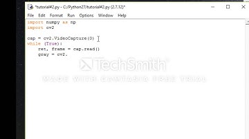 Opencv with Python tutorial 2: Getting started with videos