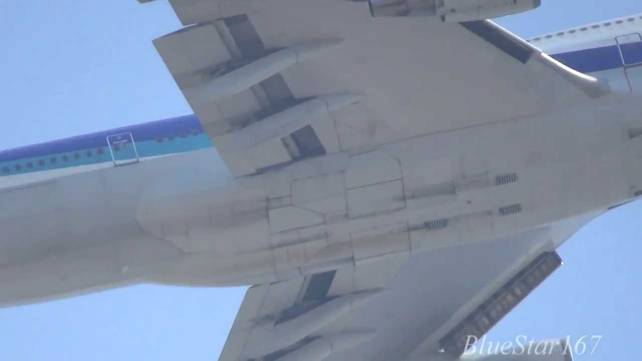 ANA FINAL 747 @ Narita] Boeing 747-400D (JA8961) taking off from