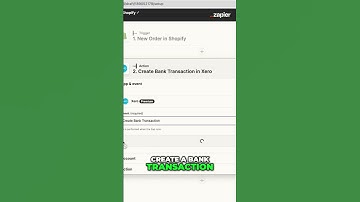Effortlessly Sync Xero Transactions with Shopify Orders Using Zapier!