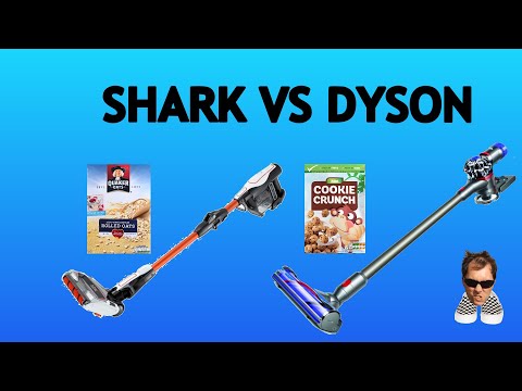 Shark IF250UK vs DYSON V8 Porridge and cookies TEST