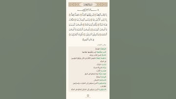 السراج في بيان غريب القران سورة الواقعة 1 مع تلاوة الشيخ سعد الغامدي