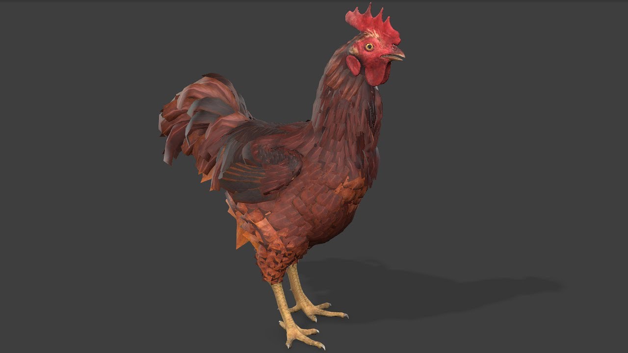 Chicken Gun- Chicken - Download Free 3D model by makskolot7 (@makskolot7)  [20c4c06]