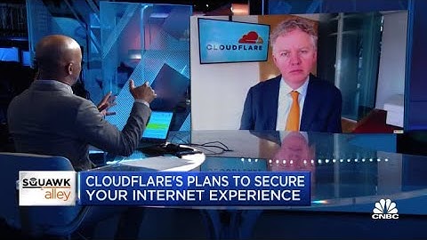 Cloudflare CEO on new 