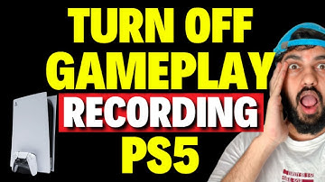 Gameplay-opname uitschakelen op PS5