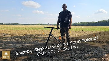 Step-by-Step 3D Ground Scan Tutorial 🌍 OKM eXp 5500 Pro Tutorial