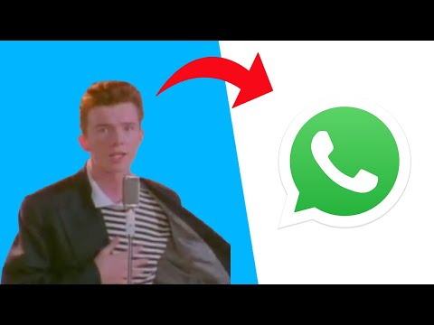 How to Rick Roll Someone on Whatsapp - Whatsapp Rick Roll Tutorial (QUICK)  