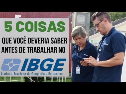 5 COISAS que você DEVERIA SABER antes de trabalhar no IBGE!