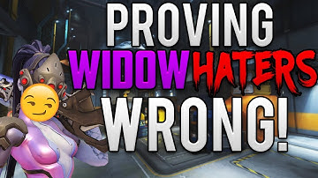 PROVING WIDOWMAKER HATERS WRONG (TOXIC CONSOLE OVERWATCH PLAYERS GET PROVEN WRONG)