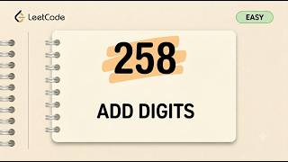 258. Add Digits | Leetcode