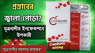 Cranbiotic 400mg কি সত্যিই ভালো? | মূত্রনালীর ইনফেকশনে কতটা কার্যকর?