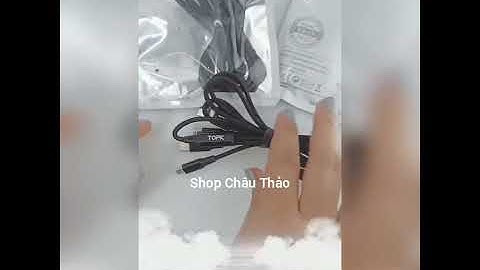 Dây cáp sạc 3IN1 Topk