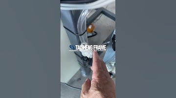 TS-J40 pneumatic semi automatic easel hinge machine strut hinge install machine for #pictureframe