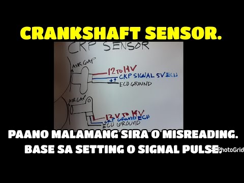 Video: Paano gumagana ang isang crank angle sensor?