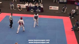 78Kg Mulone Ita Vs Cyp Patsali 19Th Europen Junior Tkd Championships 2013