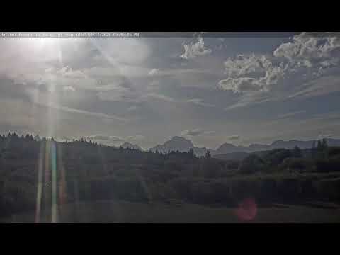 SeeJH.ai: Hatchet Resort Timelapse in Moran, Wyoming - September 11, 2026