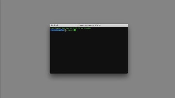 Changing the Mac Terminal Hostname