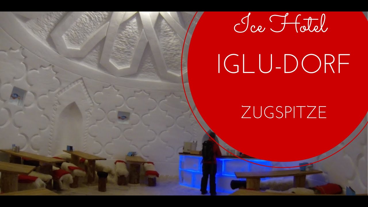 IgluDorf Zugspitze / ice hotel YouTube