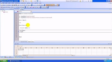 VBscript example10 find the number of occurances of a specific charac in a string