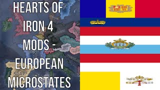Hearts of Iron 4 Mods - European Microstates (Play As A Tiny Country In Europe HOI4 Mod)
