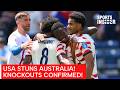 USA vs Australia 2-0 RECAP | USMNT Qualify for World Cup Knockout Stage | Freeman Shines | AD1Z