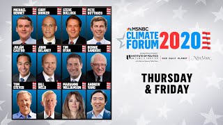 Watch Live: MSNBC’s Climate Forum 2020 (DAY 2) | MSNBC