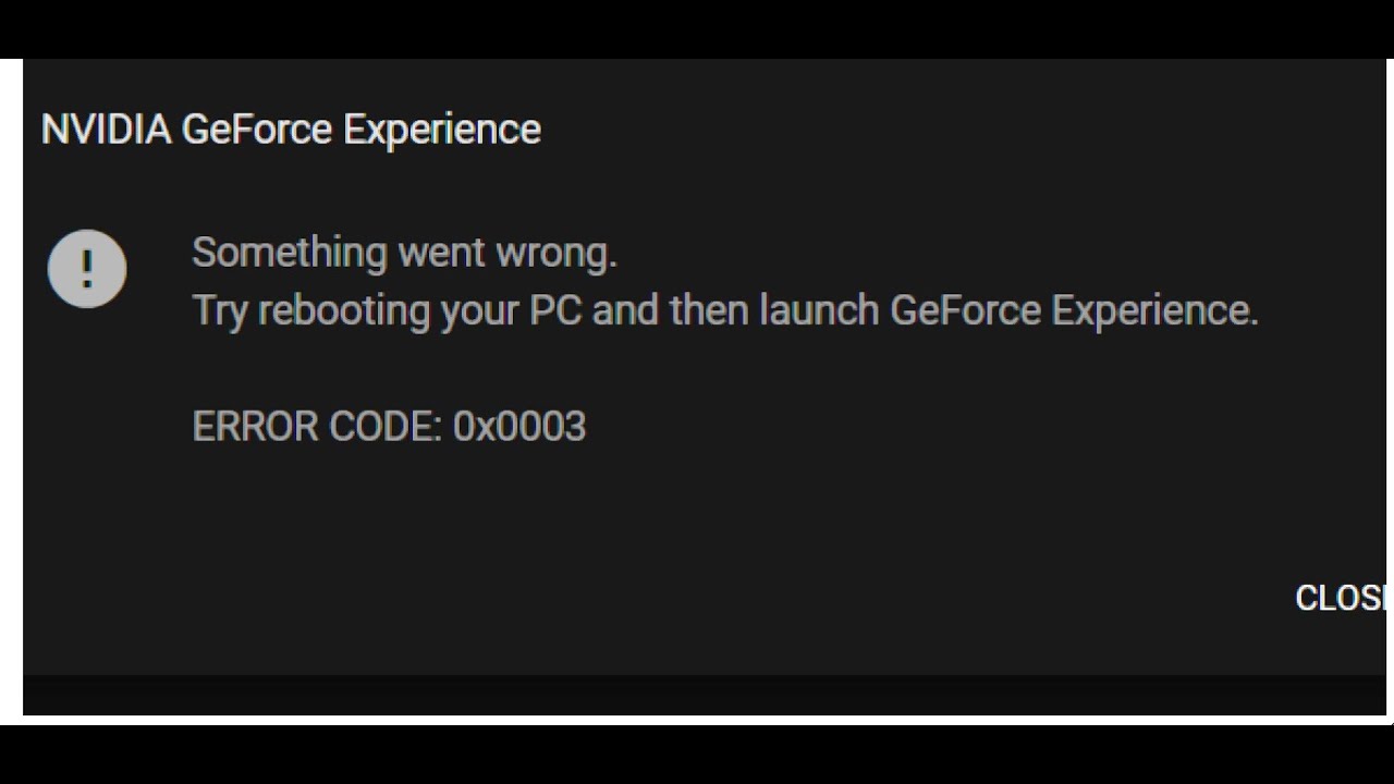 Geforce experience code 0x0003. NVIDIA GEFORCE experience 0x0003. Ошибка 0x0003 GEFORCE experience. Нвидиа экспириенс ошибка. Ошибка запуска GEFORCE experience something went wrong.
