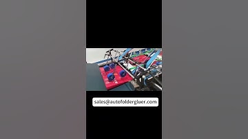 1050mm Width Box Side Gluing Machine ZH-1200  #foldergluermachine #machine