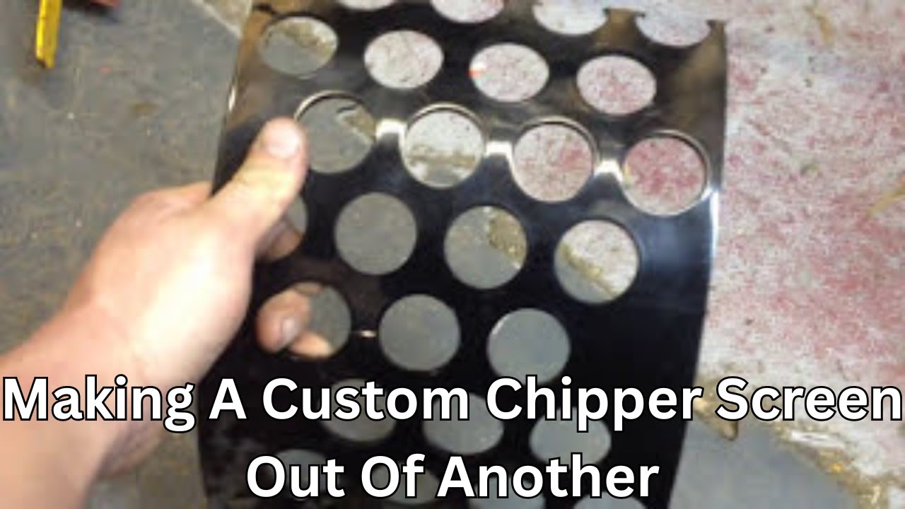 Baker Chipper Shredder Making a new screen YouTube