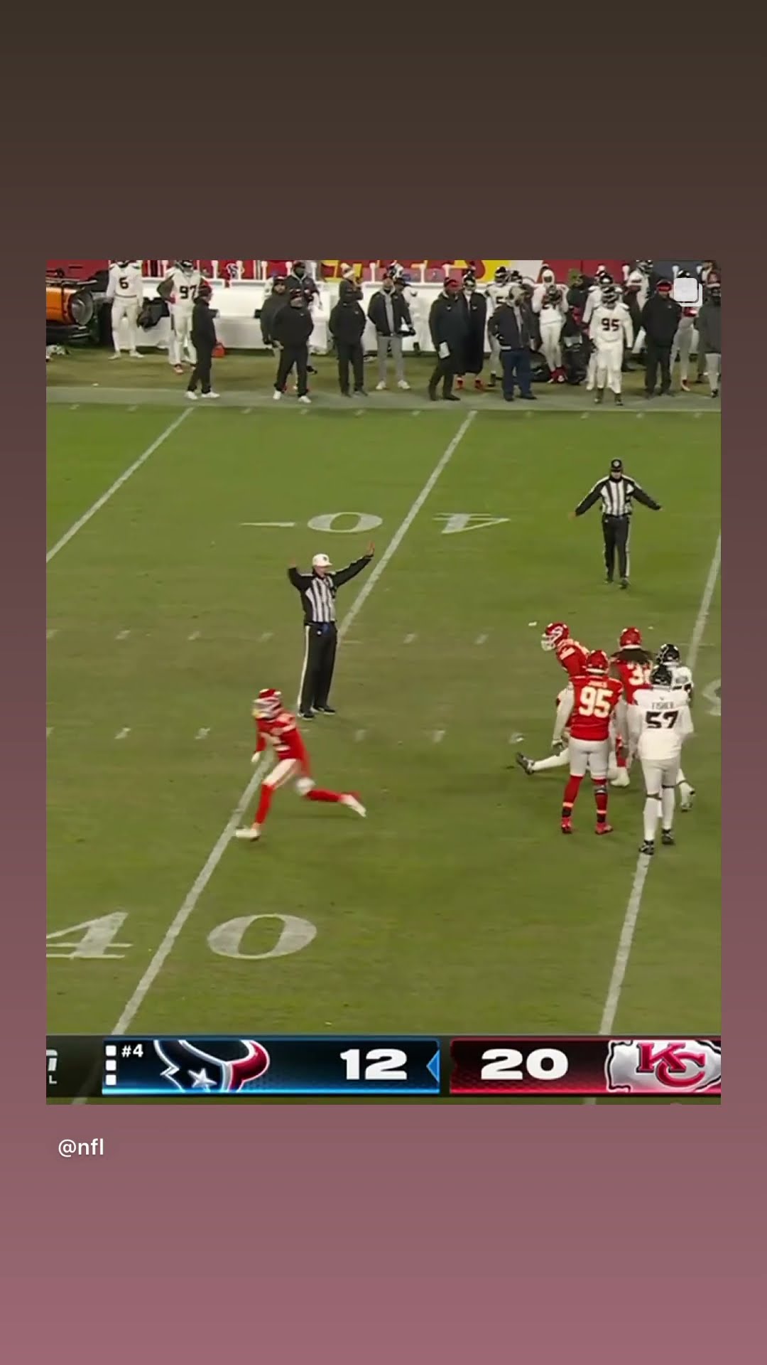 He was sacked 8 times #hoodnews #cjstroud #chiefs #NFL #texans #NFL #football #omg #how #wow #sports