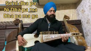 Lesson No.4 Sargam No. 3 On Rabab