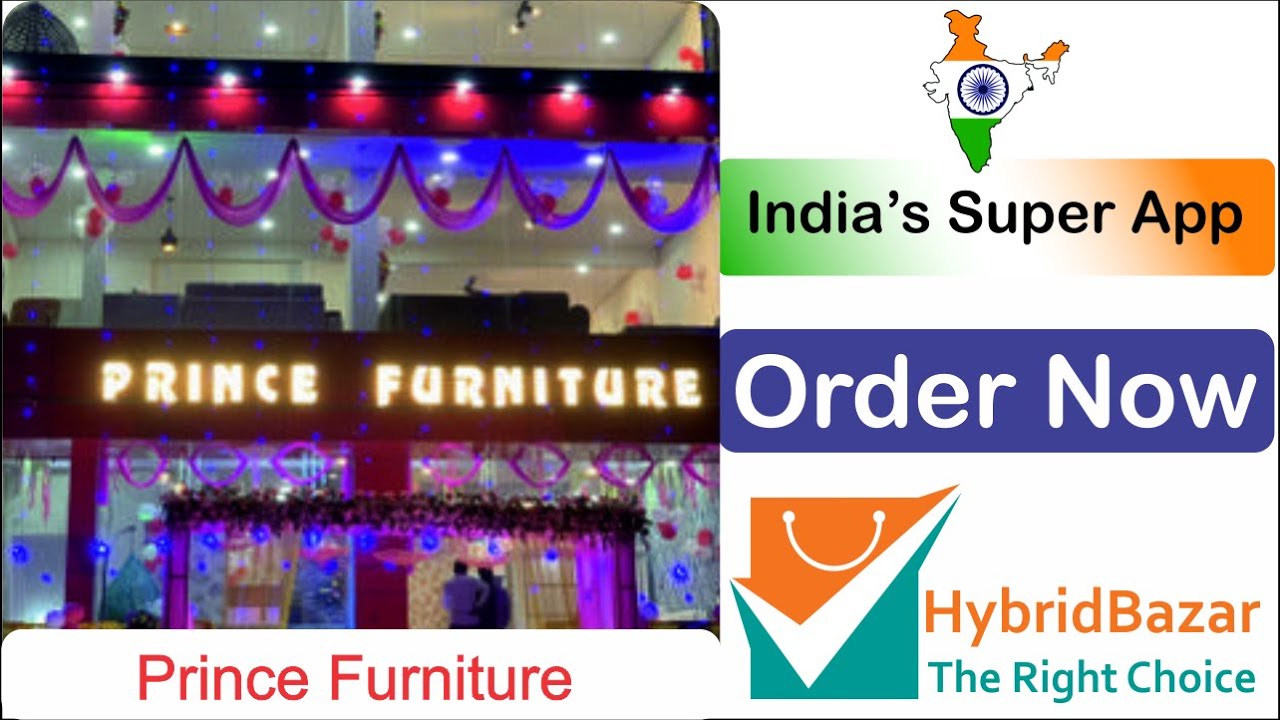Prince Furniture Online With HybridBazar Largest Furniture Shop in
