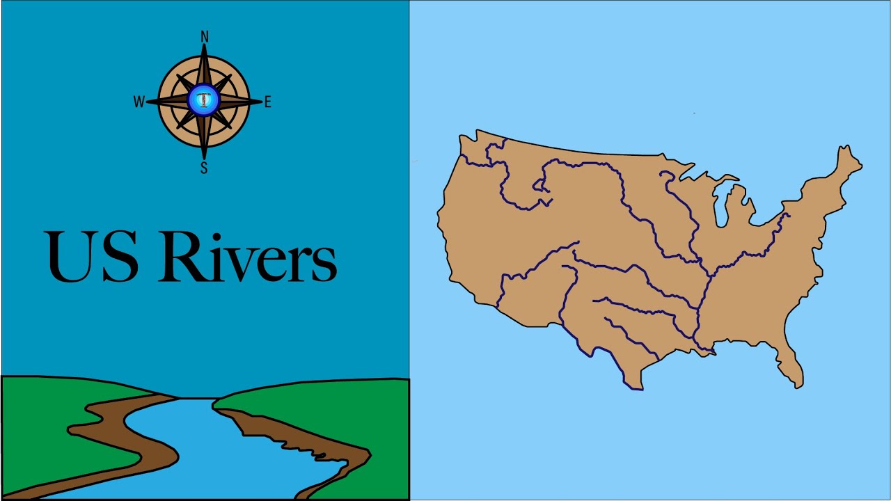 Top 10 longest rivers in the contiguous United States 🏞 - YouTube