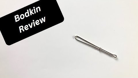 Bodkin Elastic Threader Review