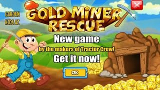 Gold miner rescue, treasure hunt for children, Children look for gold in soil | Garden Kids AZ screenshot 4