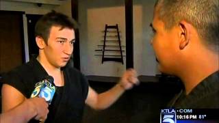 Kage No Michi In Action - KTLA 5