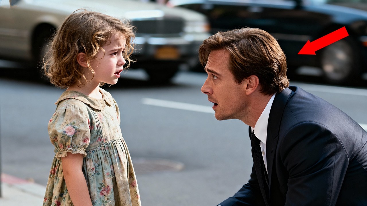 Poor Girl Tells a Billionaire Her Mom Cries Over His Photo—His Silence Says It All...