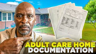 Assisted Living Documentation | Residential Care Home Documentation | Adult Care Home Documentation