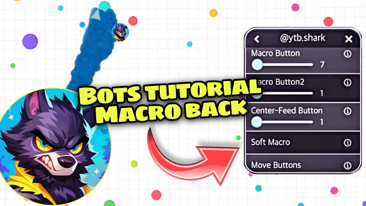 MACRO BACK - FULL BOTS TUTORIAL- EASY TAKEOVER WITH BOTS (AGAR.IO ...