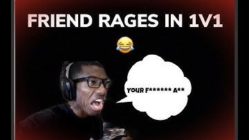 FRIEND RAGES IN A 2K20 MYCOURT 1V1😂😂 (MUST WATCH) (HILARIOUS)