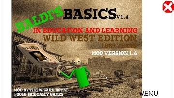 baldi ่s basics in wild west android