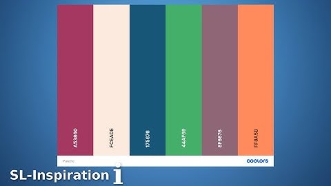 Creating Colour Palettes With Coolors