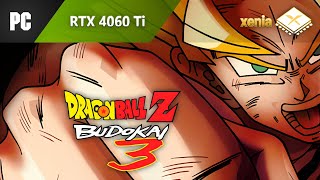 Dragon Ball Z: Budokai 3 on PC powered by Xenia