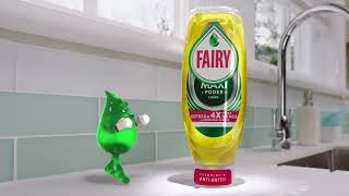 Fairy Maxi Poder - Limpeza Impecável Com 4X Menos Esforço