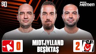 "KUSURSUZ BİR TRANSFER" | Midtjylland 0-2 Beşiktaş, Orkun Kökçü, Salih Özcan, Salah, Rakip Kralove