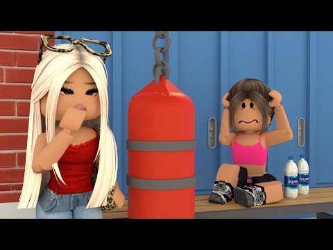 SOPHIE HAS HER FIRST BOXING MATCH! *BROKEN LEG?* Roblox Bloxburg Voiced RP Roleplay
