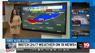 First Alert Focus : Lake Erie ice coverage