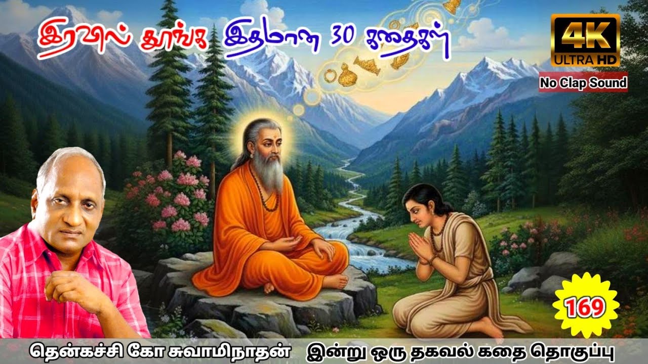 மன அழுத்தம் நீங்கி கவலைகள் மறந்து தூங்க Thenkachi Ko Swaminathan கதைகள் 169 ஆசை துறப்பு