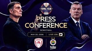 POST GAME Press Conference | Olympiacos - Fenerbahce | Final Four Athens 2026