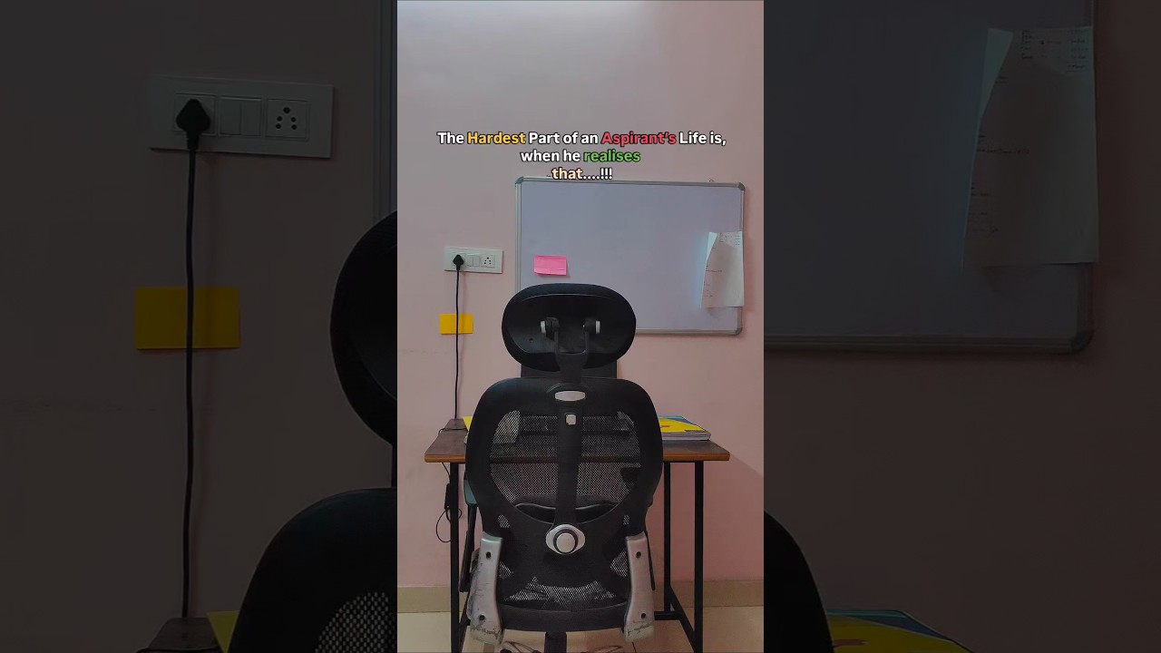 The Hardest Part of an Aspirant’s Life?🥺😱 Watch This🥲 