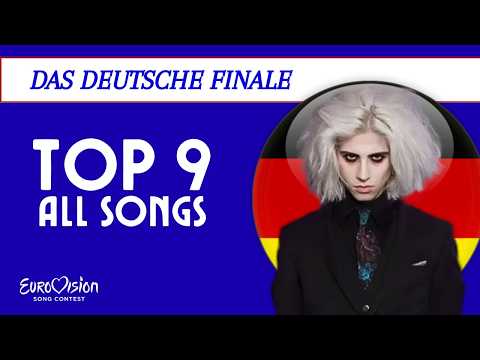 DAS DEUTSCHE FINALE 2026 - MY TOP 9 | EUROVISION GERMANY 2026